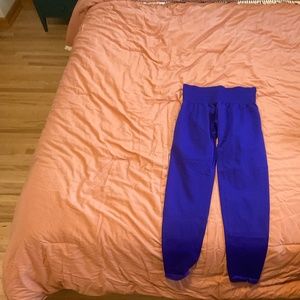 NVGTN M sized blue leggings